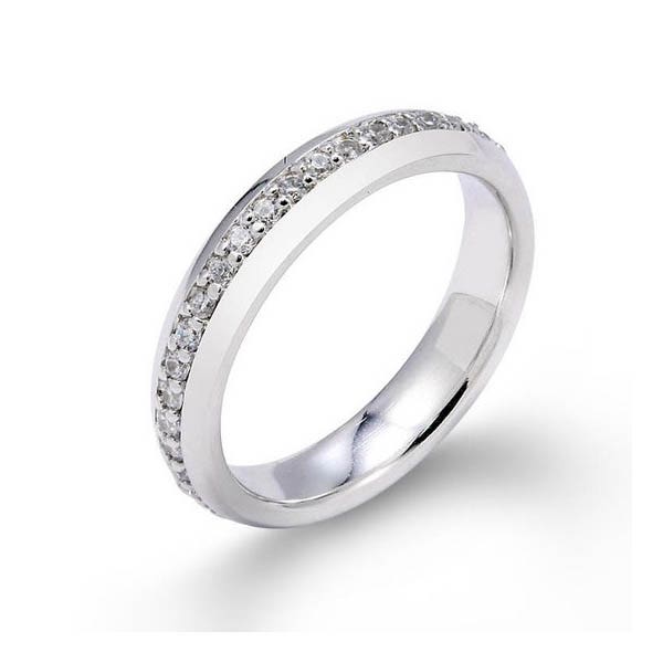 Wedding Ring in White by Gold Boutique GOOFASH