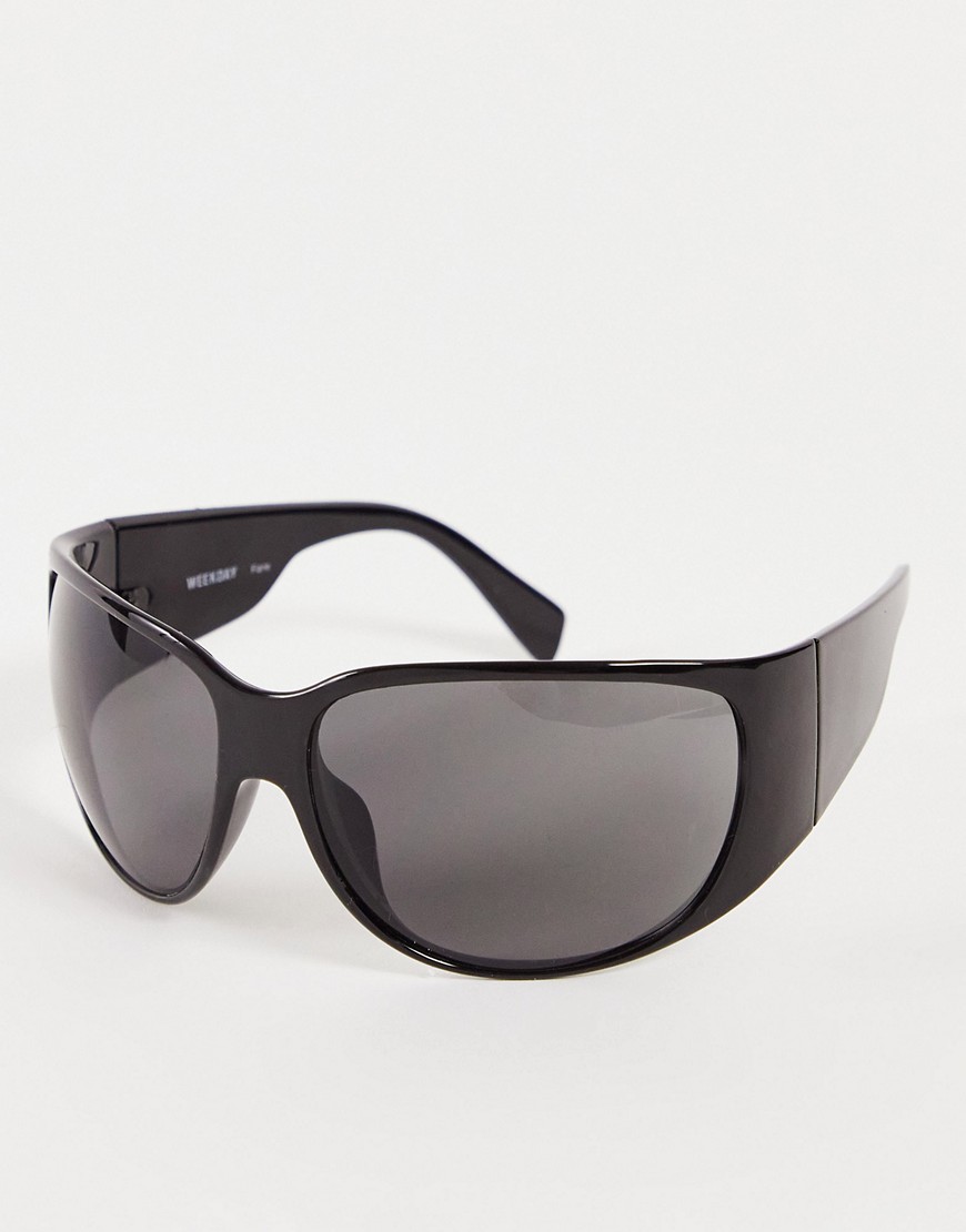 Weekday - Womens Sunglasses Black - Asos GOOFASH