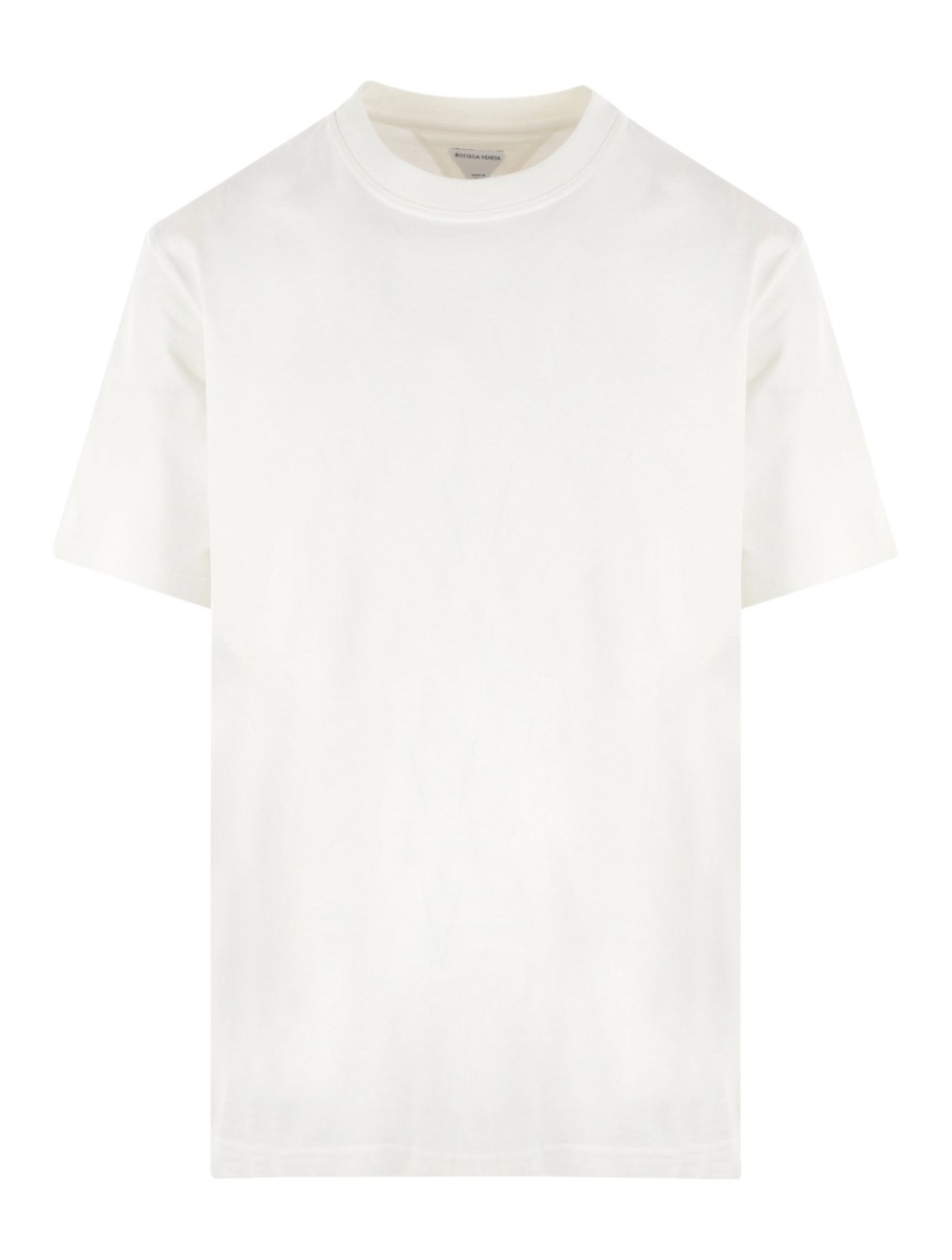 White - T-Shirt - Bottega Veneta - Men - Suitnegozi GOOFASH
