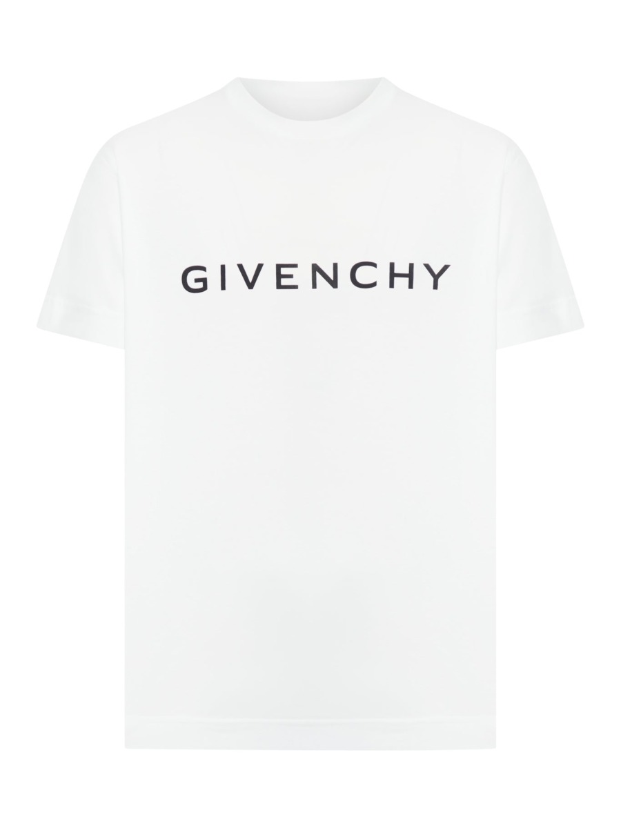 White - T-Shirt - Givenchy - Man - Suitnegozi GOOFASH