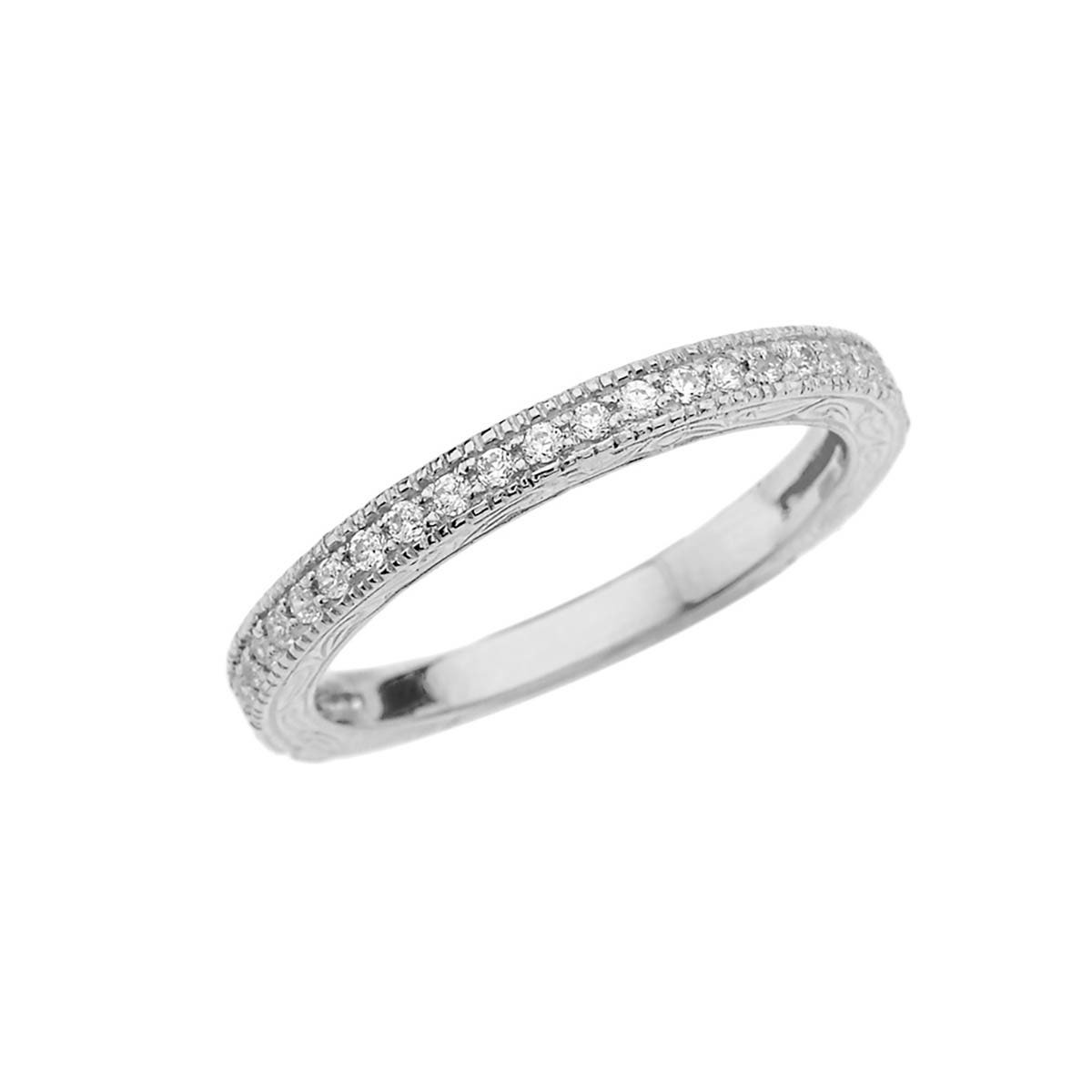 White - Wedding Ring - Gold Boutique GOOFASH