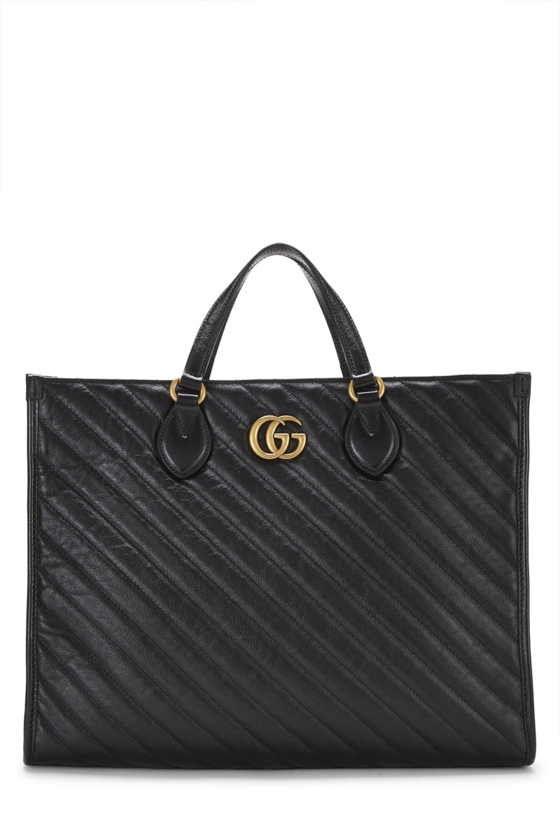 Woman Bag in Black WGACA - Gucci GOOFASH