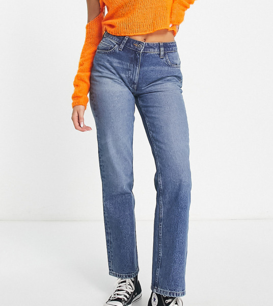 Woman Blue Jeans from Asos GOOFASH