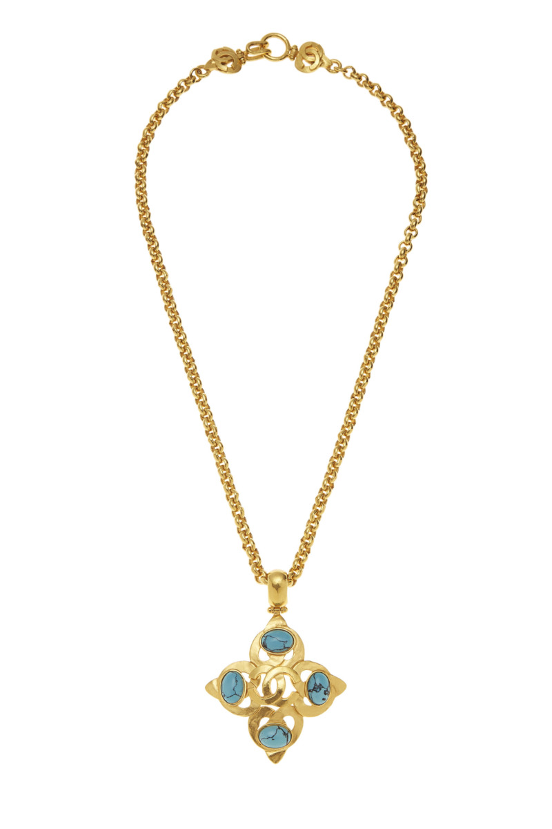 Woman Blue Necklace - WGACA - Chanel GOOFASH