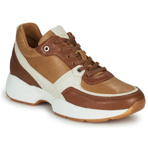 Woman Brown Sneakers at Spartoo GOOFASH