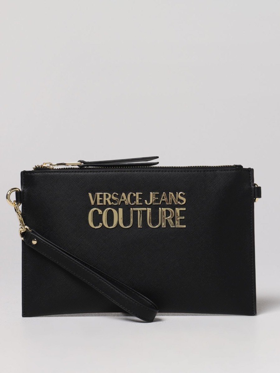 Woman Clutches in Black Versace - Giglio GOOFASH