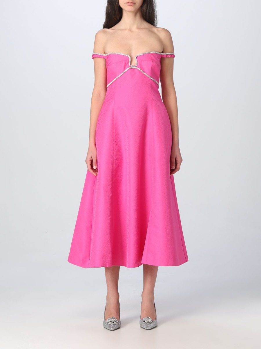 Woman Dress Pink from Giglio GOOFASH