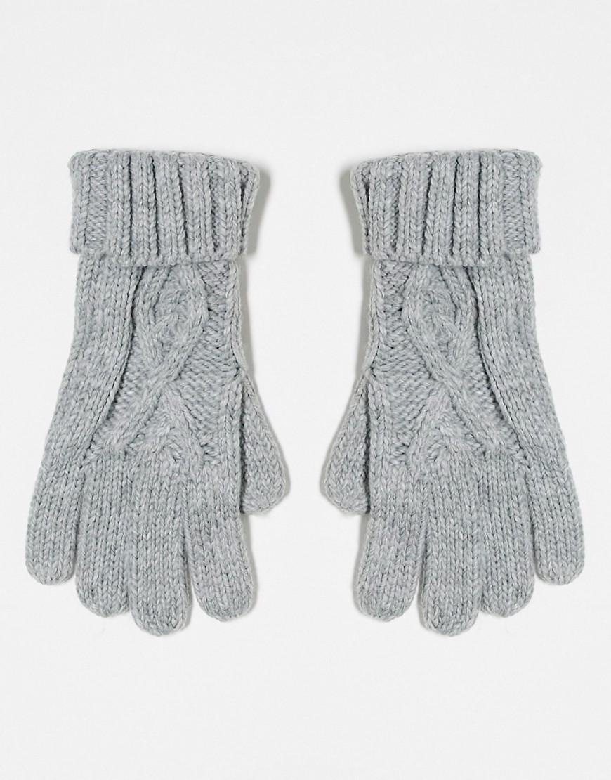 Woman Gloves Grey Asos - Boardmans GOOFASH