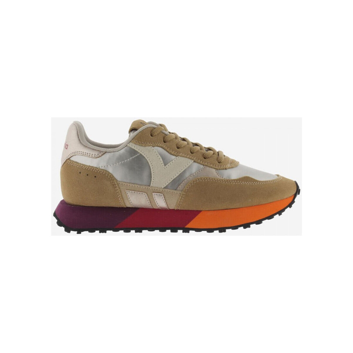 Woman Gold Running Shoes Spartoo - Victoria GOOFASH