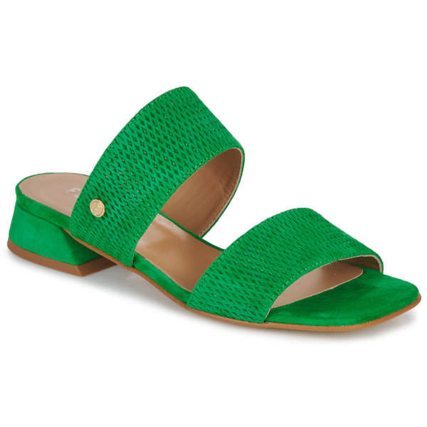 Woman Green Slippers from Spartoo GOOFASH