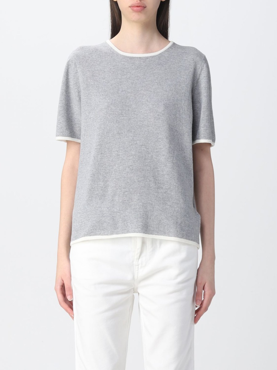 Woman Grey - Jumper - Fred Perry - Giglio GOOFASH