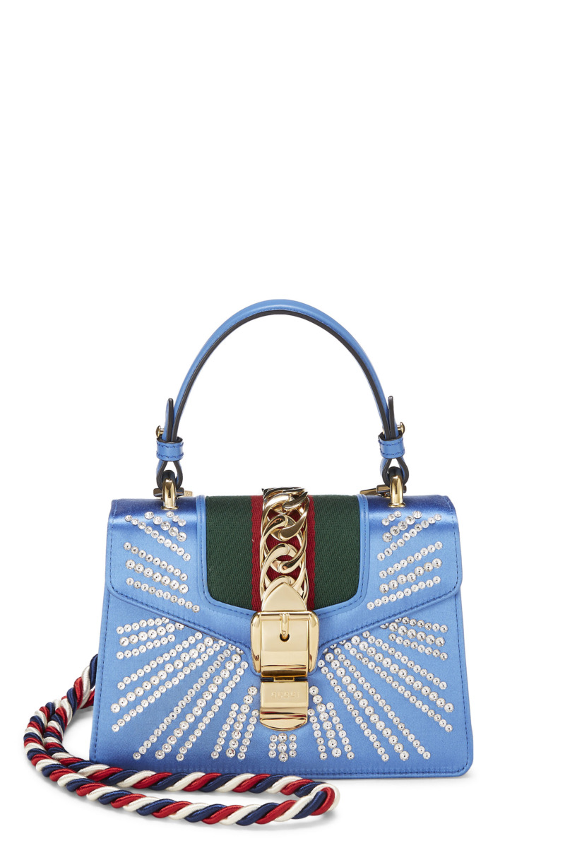 Woman Handbag - Blue - WGACA - Gucci GOOFASH
