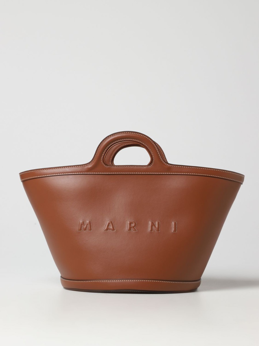 Woman Handbag in Brown - Marni - Giglio GOOFASH
