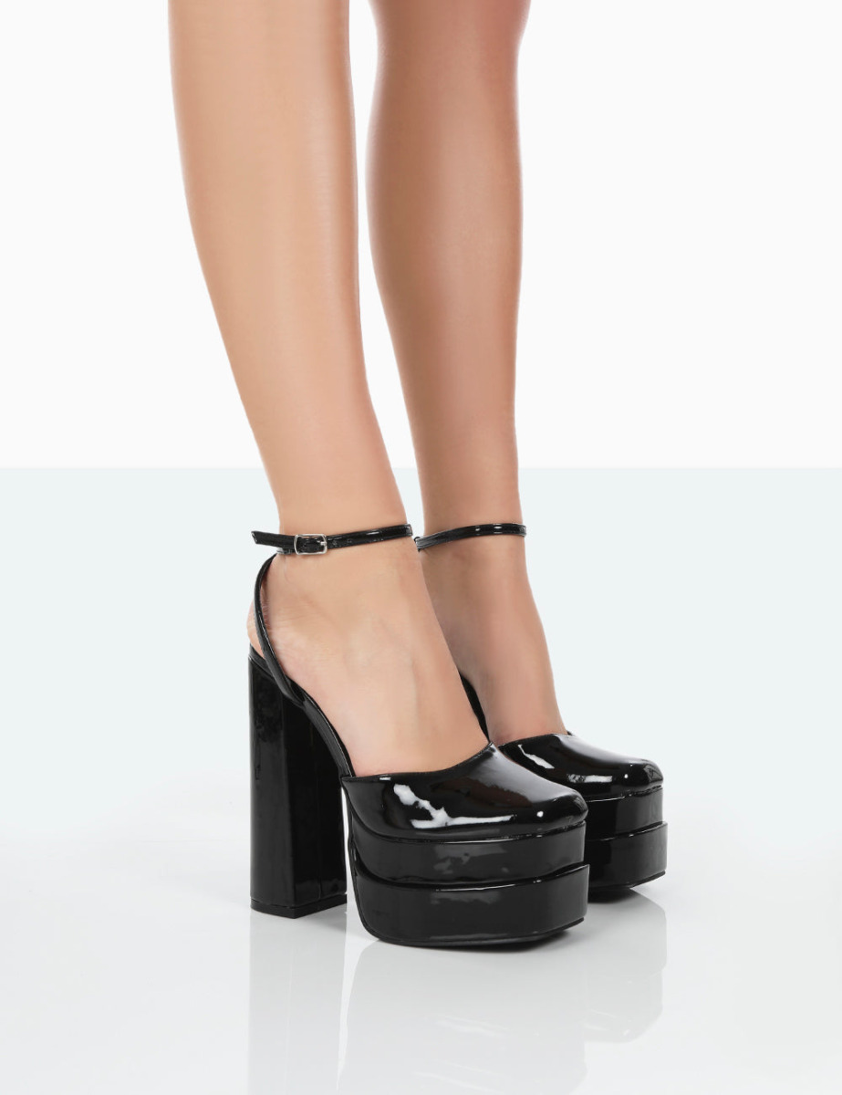 Woman High Heels - Black - Public Desire GOOFASH
