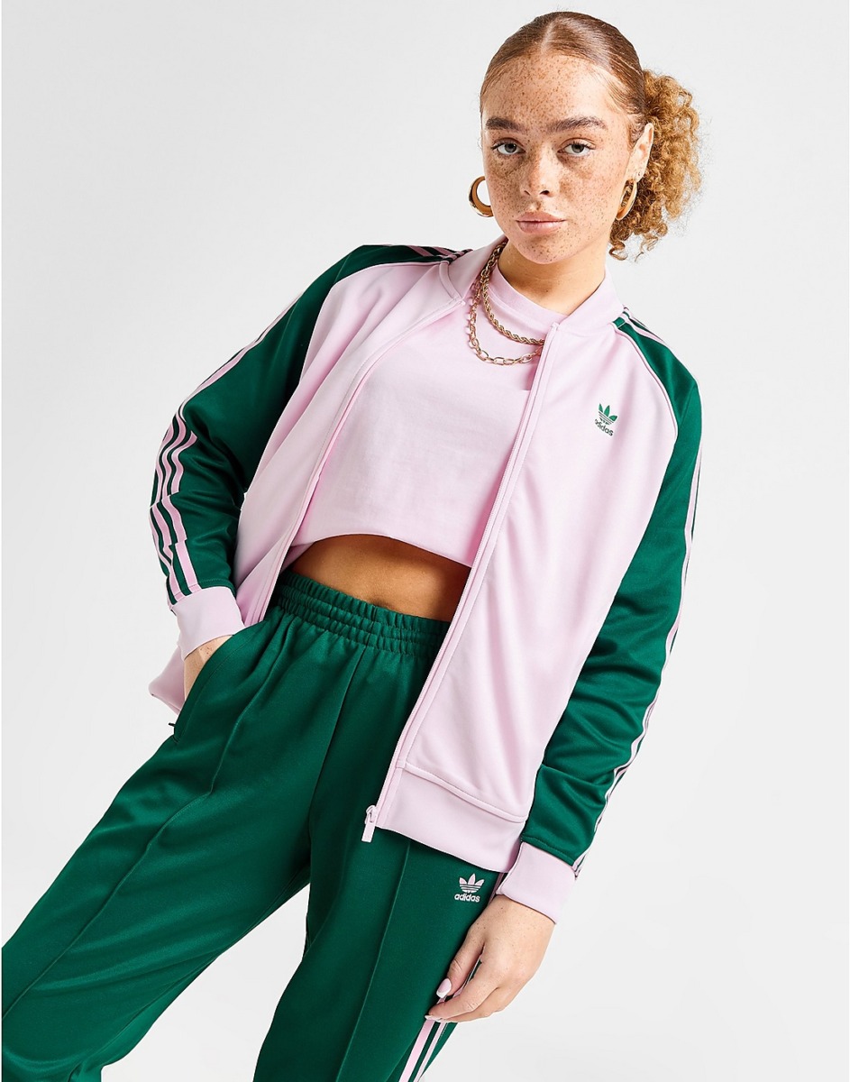 Woman Jacket in Pink Adidas - JD Sports GOOFASH