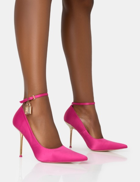 Woman Pink High Heels from Public Desire GOOFASH