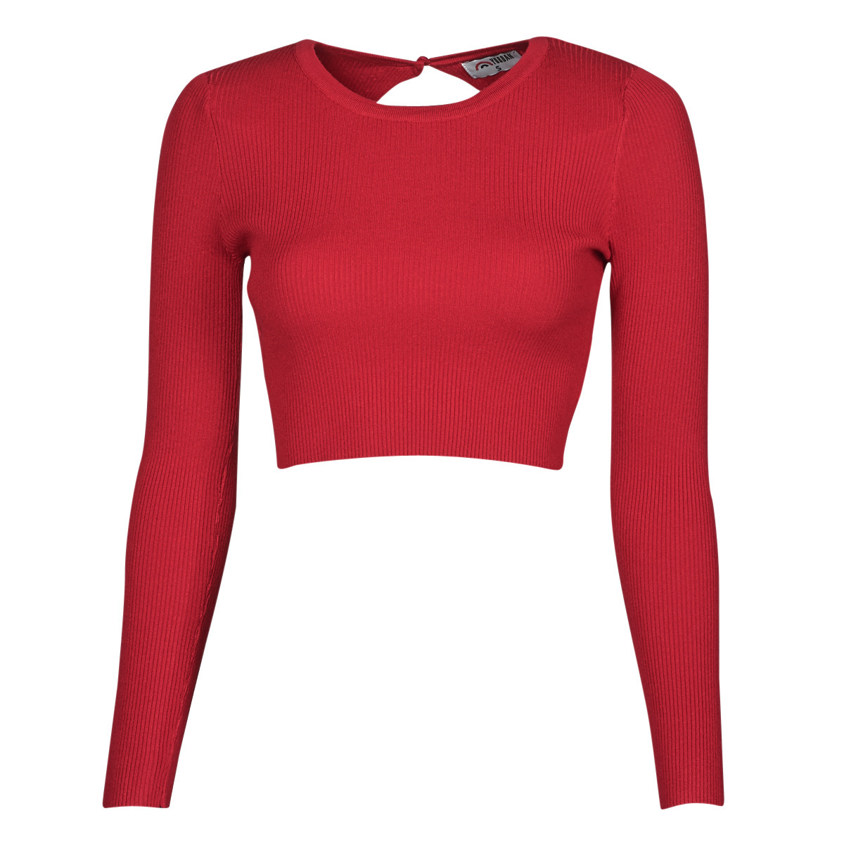 Woman Red Sweater Spartoo GOOFASH