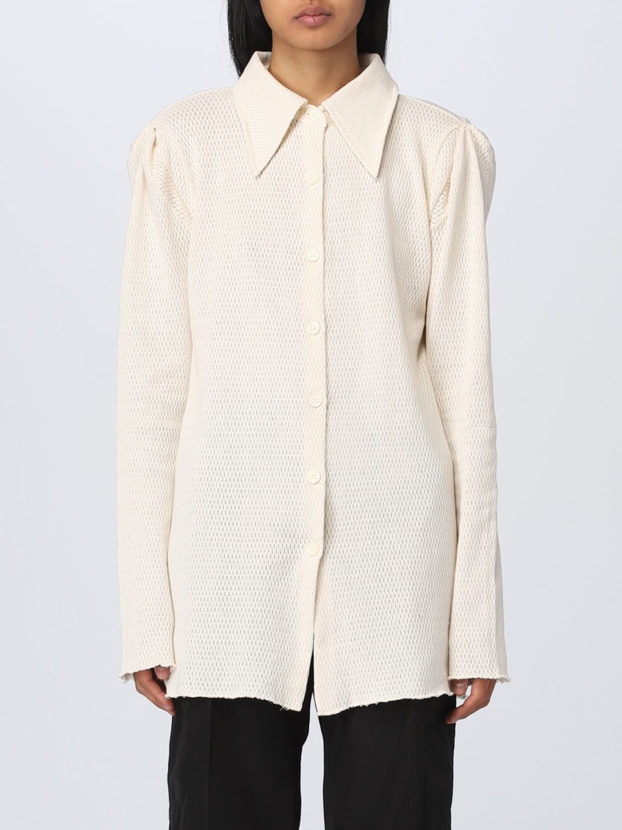 Woman Shirt in Cream Our Legacy - Giglio GOOFASH