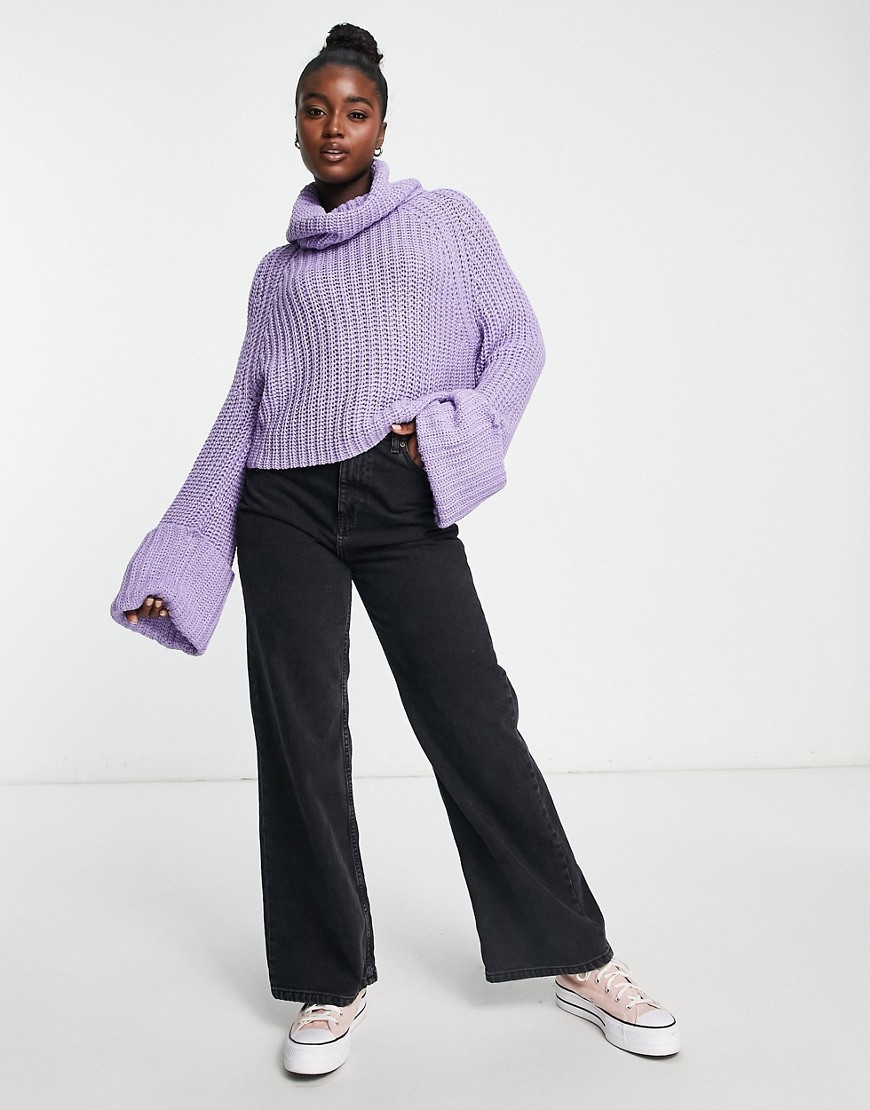 Woman Sweater in Purple by Asos GOOFASH