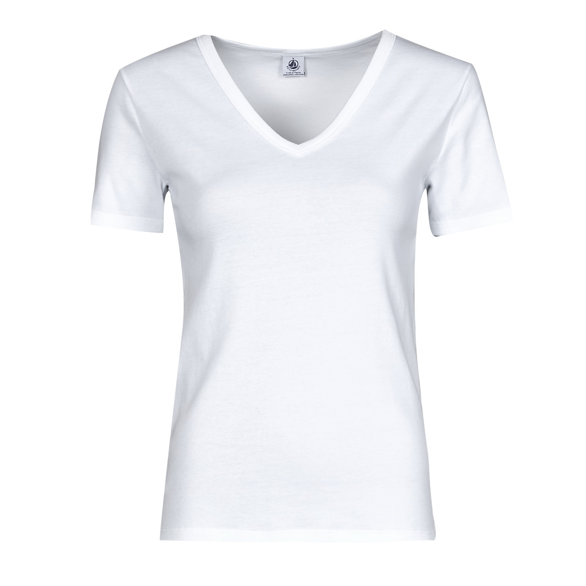 Woman T-Shirt White - Spartoo GOOFASH