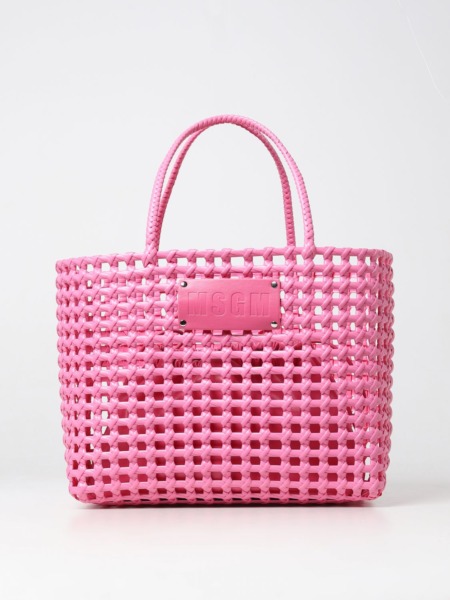 Woman Tote Bag in Pink - Giglio GOOFASH