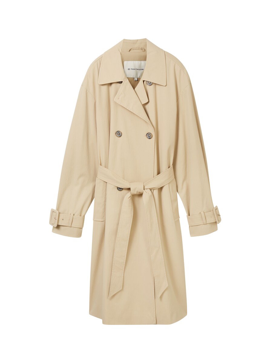 Woman Trench Coat Brown from Tom Tailor GOOFASH