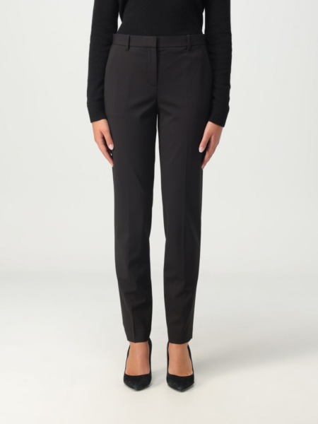 Woman Trousers in Black by Giglio GOOFASH
