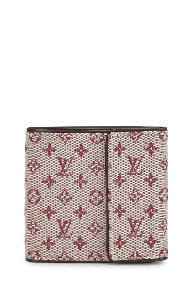 Woman Wallet in Burgundy Louis Vuitton - WGACA GOOFASH