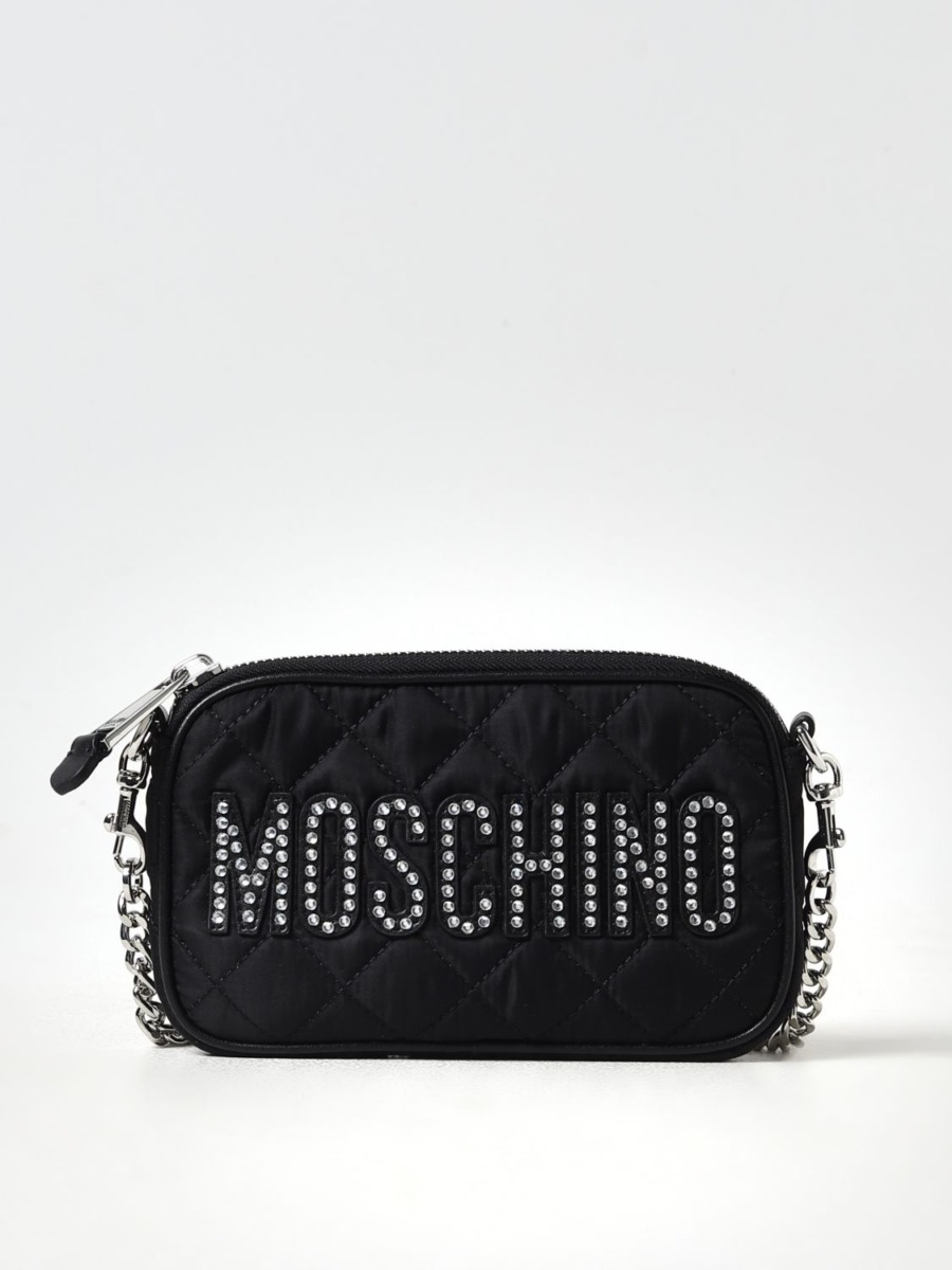 Women Bag Black Giglio Moschino GOOFASH