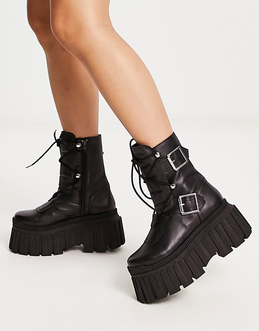 Women Black Boots - Asos GOOFASH