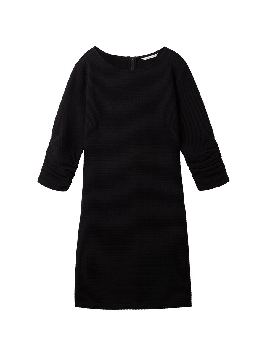 Women Black Mini Dress - Tom Tailor GOOFASH