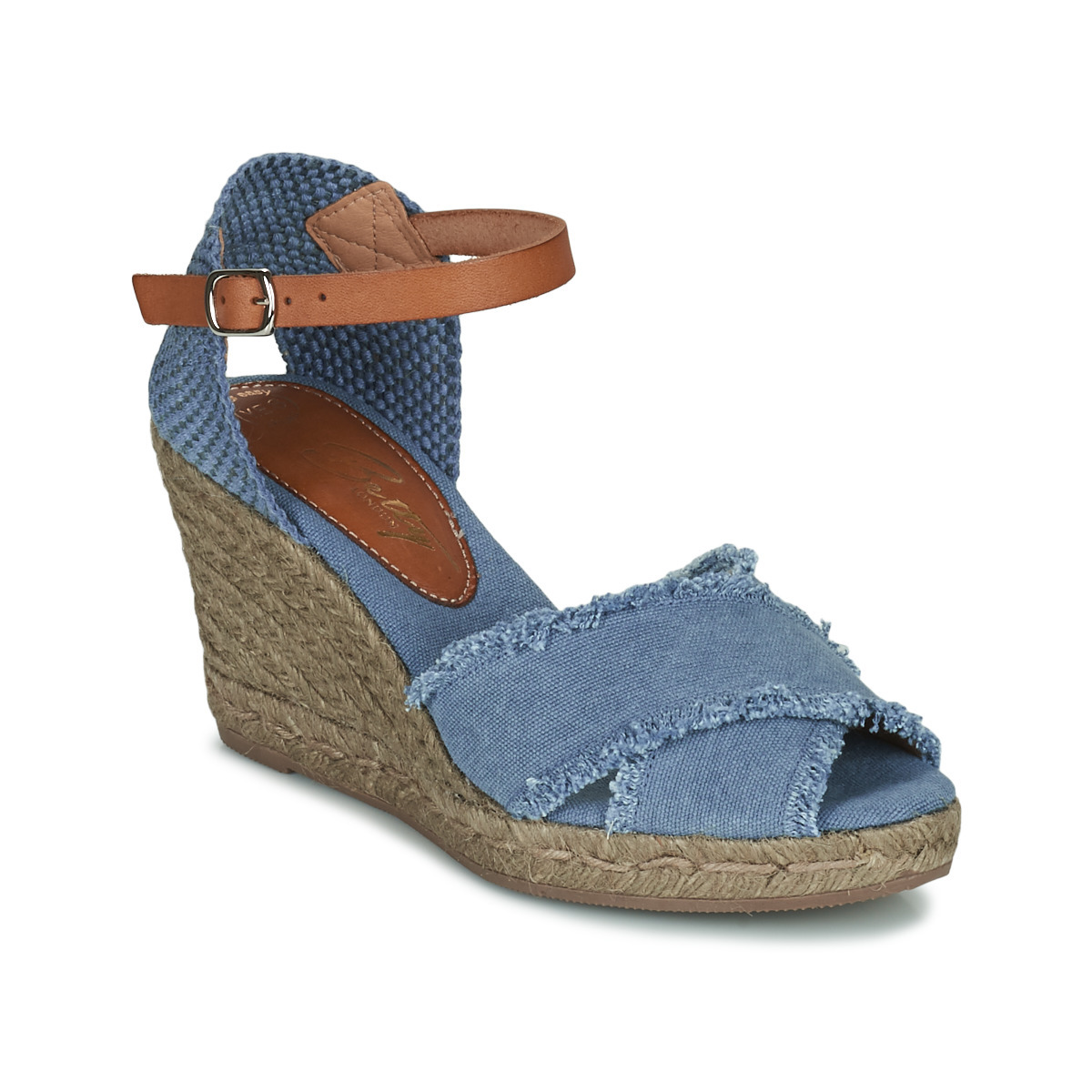Women Blue Sandals from Spartoo GOOFASH