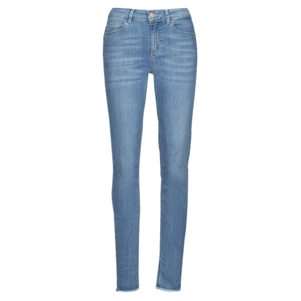 Women Blue Skinny Jeans - Spartoo GOOFASH