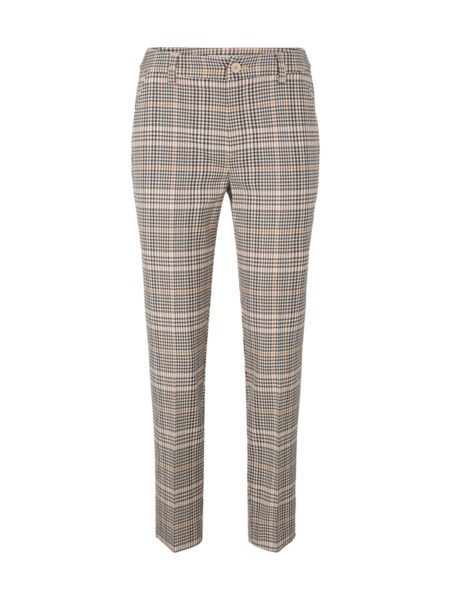 Women Cigarette Trousers in White at Tom Tailor GOOFASH