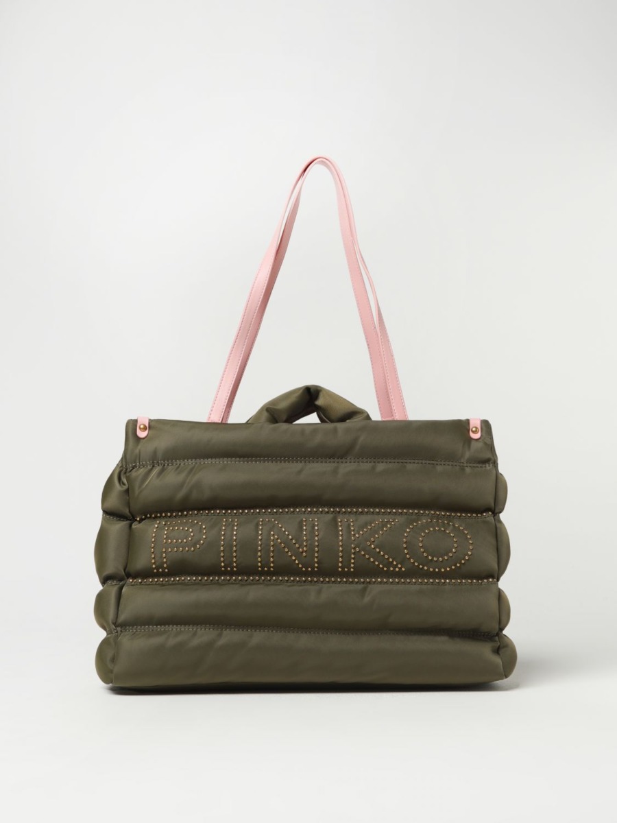 Women Green Tote Bag from Giglio GOOFASH