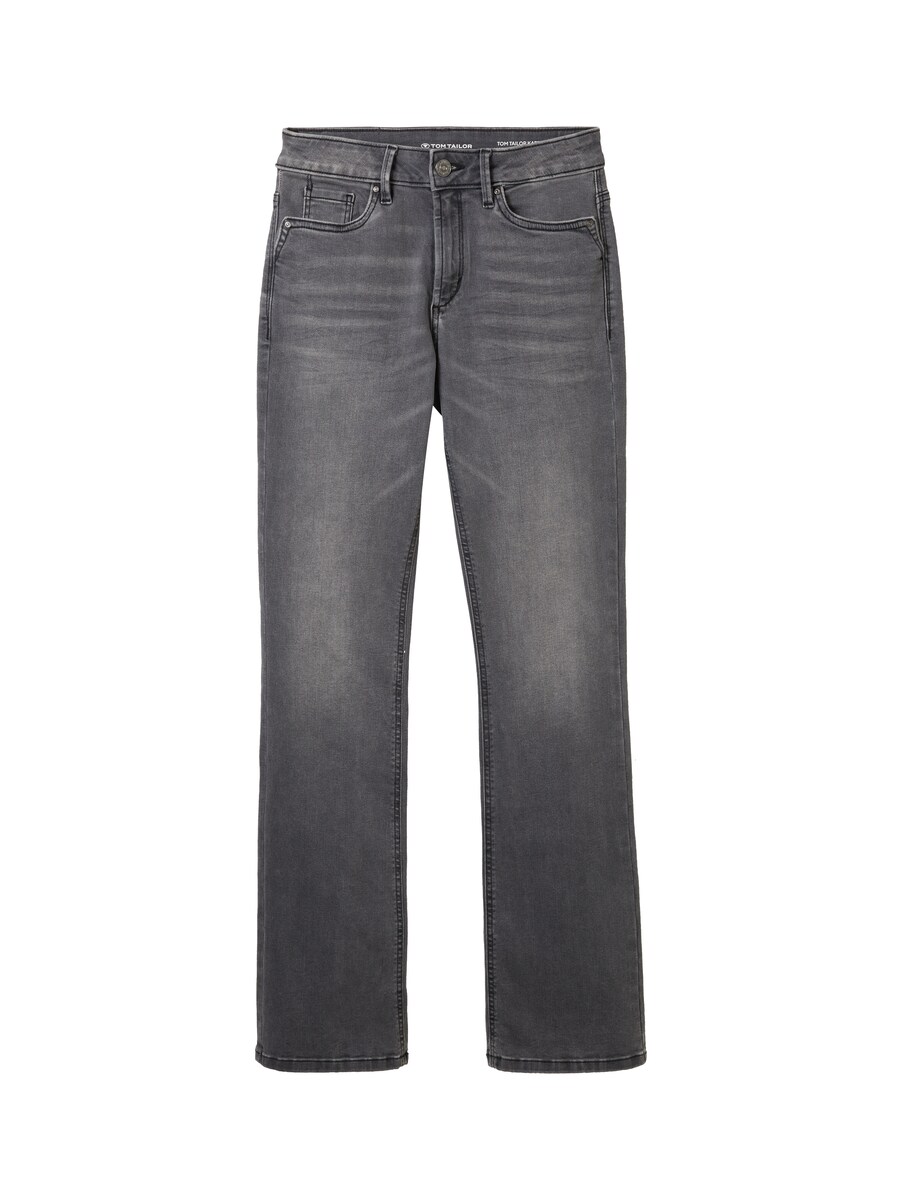 Women Grey Bootcut Jeans from Tom Tailor GOOFASH