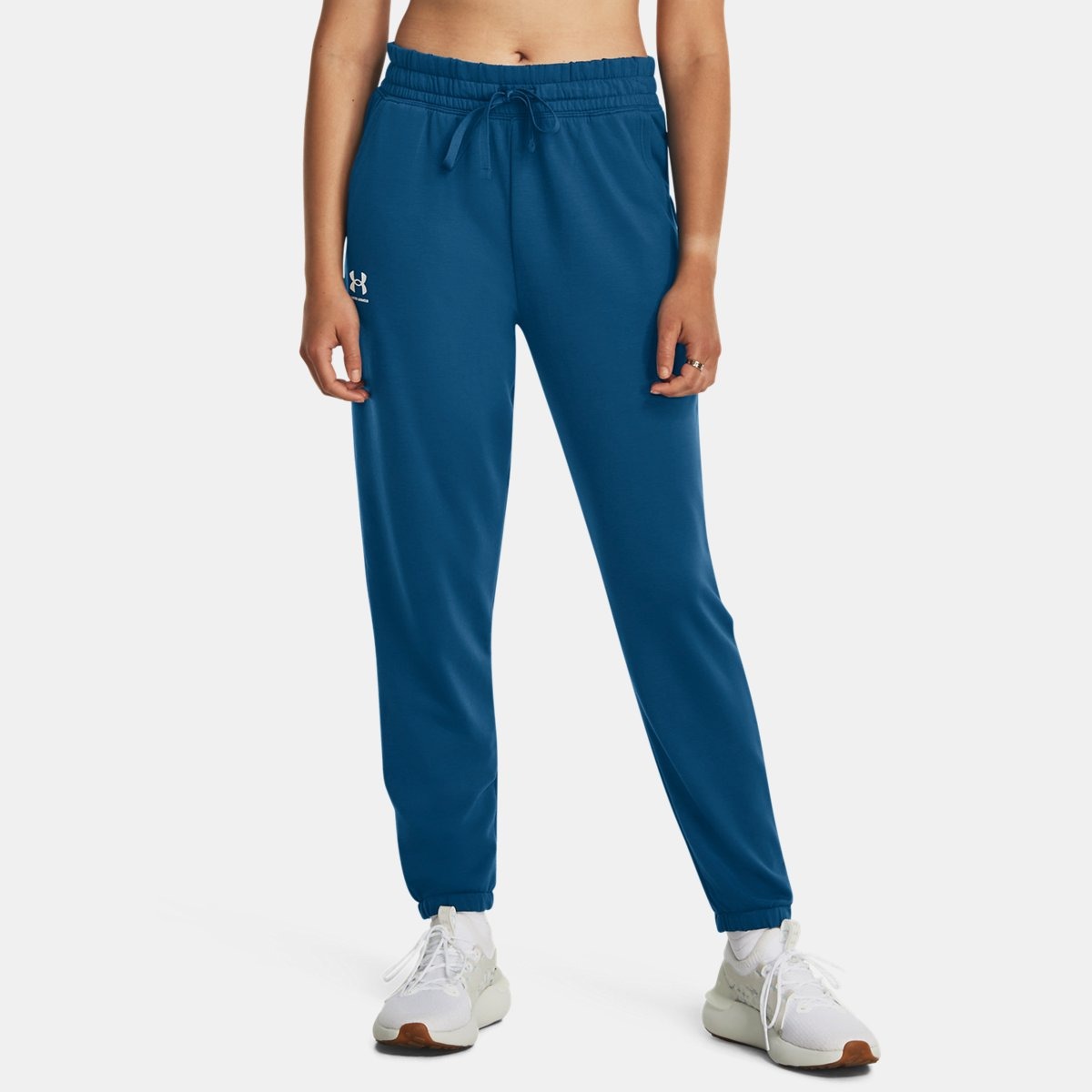 Women Joggers in Blue - Under Armour GOOFASH