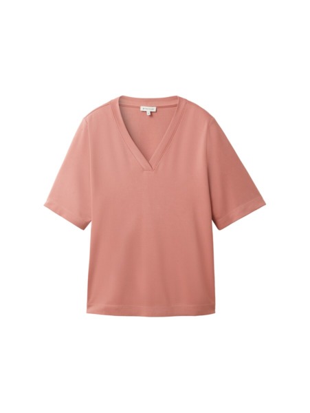 Women Rose T-Shirt Tom Tailor GOOFASH