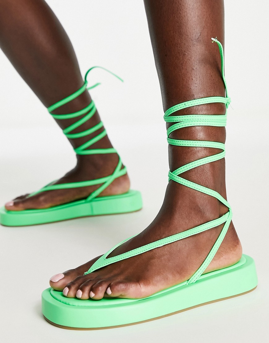 Women Sandals Green - Public Desire - Asos GOOFASH