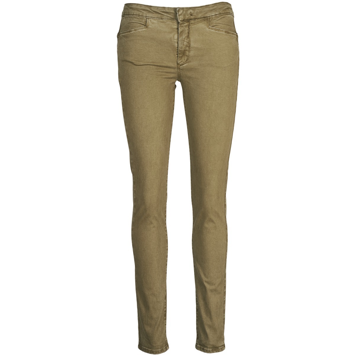 Women Skinny Jeans Brown from Spartoo GOOFASH