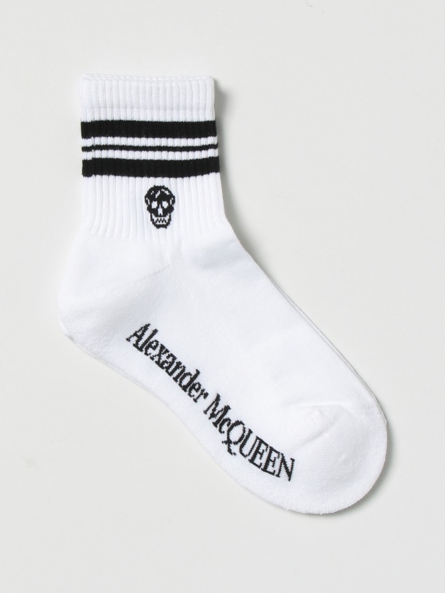 Women Socks White - Alexander Mcqueen - Giglio GOOFASH