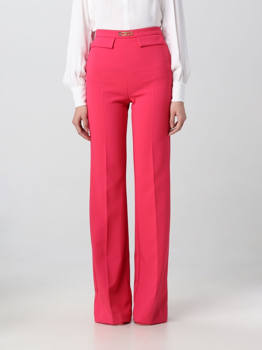 Women Trousers in Pink from Giglio GOOFASH