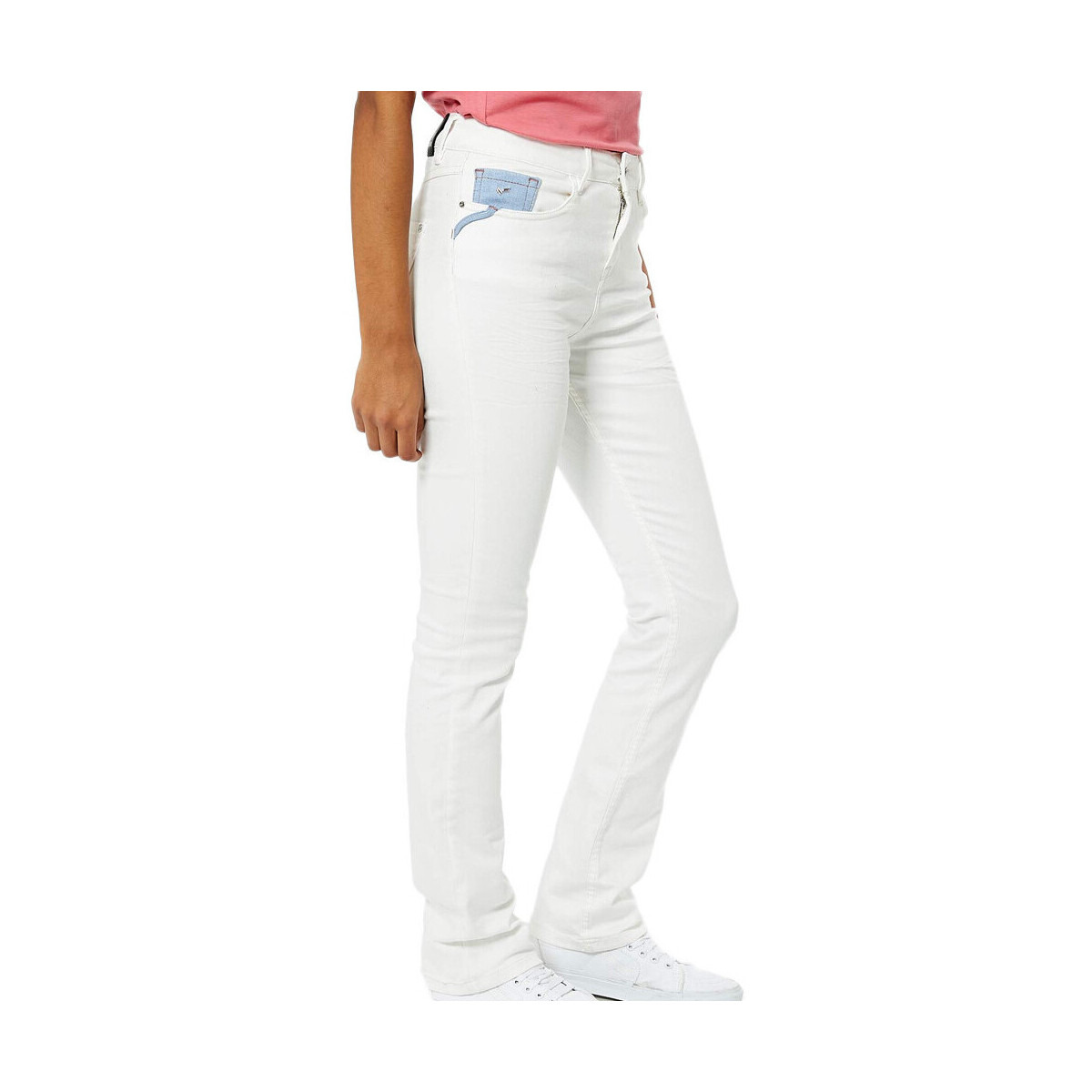 Women White - Skinny Jeans - Mtng - Spartoo GOOFASH