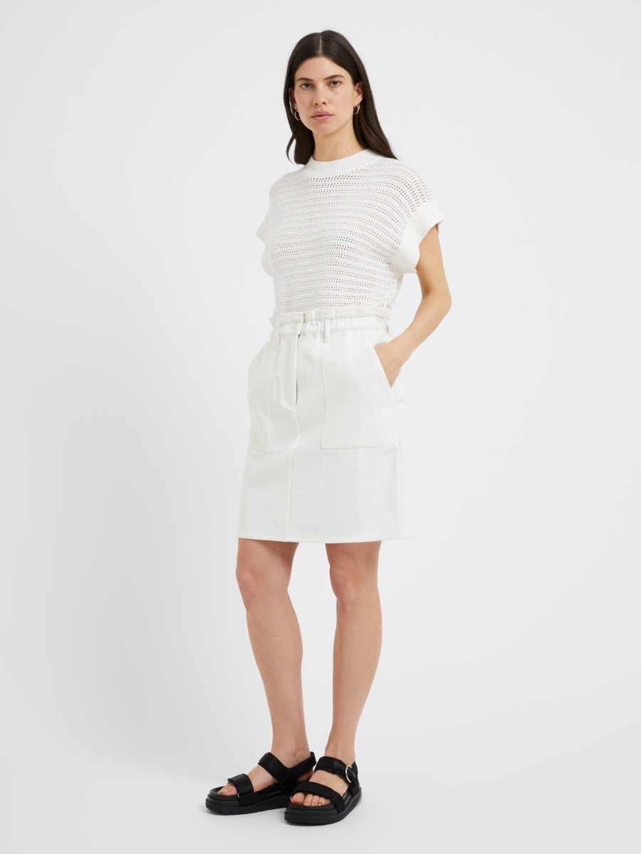 Women White - Skirt - Great Plains GOOFASH