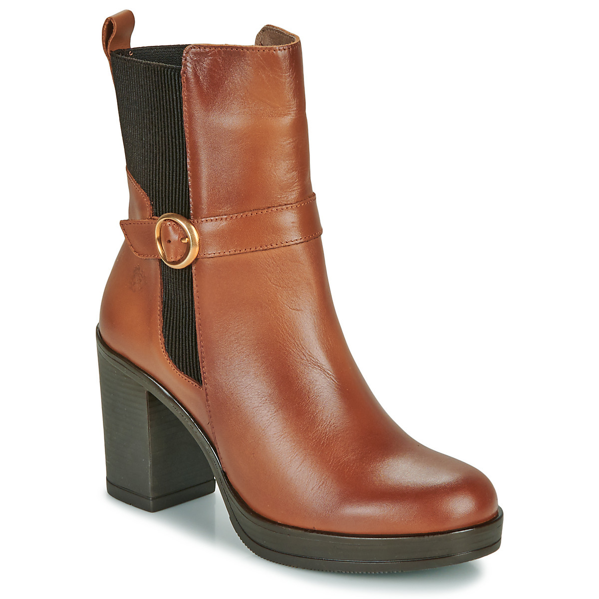 Womens Ankle Boots - Brown - Spartoo GOOFASH