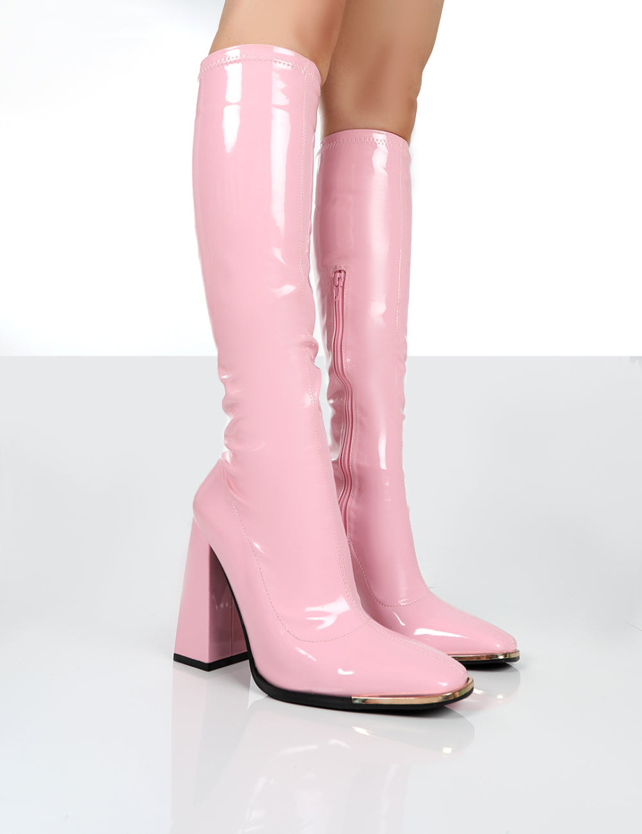 Women's Ankle Boots in Pink at Public Desire GOOFASH