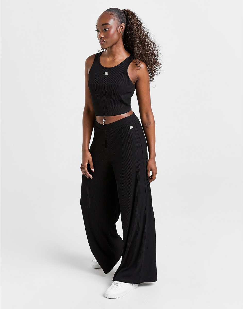 Womens Black - Crop Top - Adidas - JD Sports GOOFASH