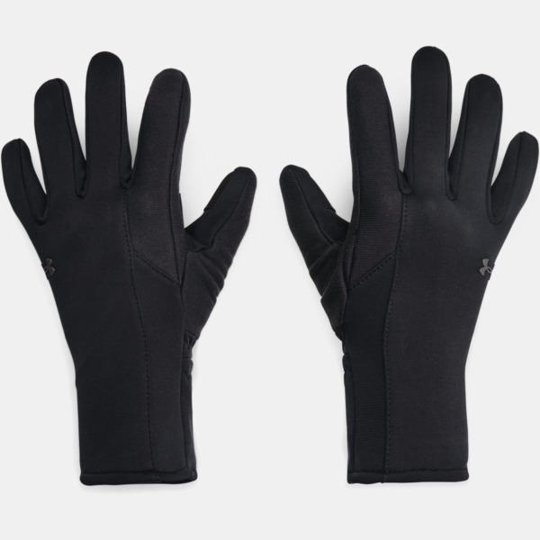 Womens Black Gloves Under Armour GOOFASH