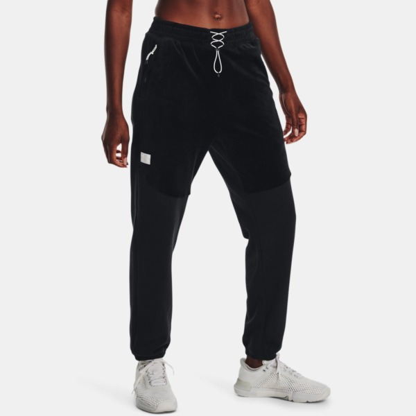 Women's Black Joggers by Under Armour GOOFASH