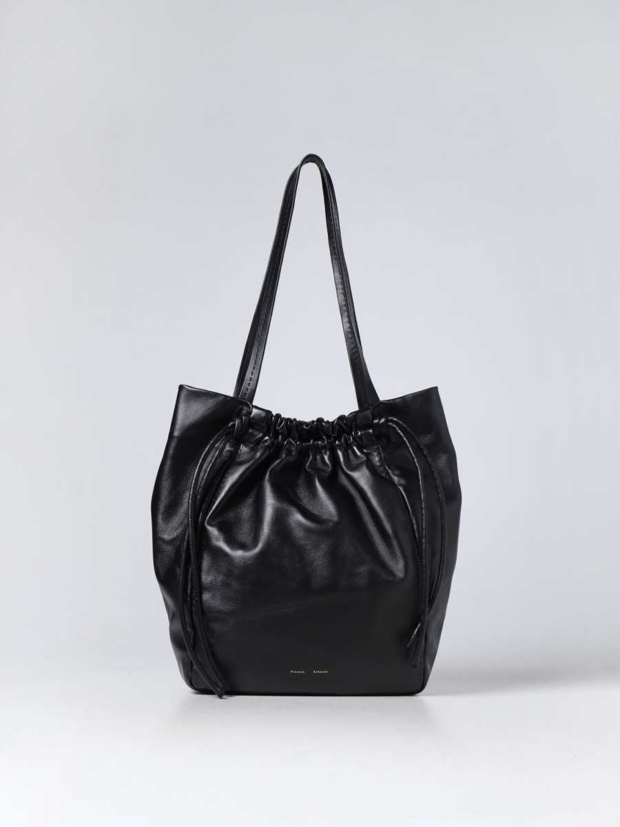 Women's Black Tote Bag Giglio GOOFASH